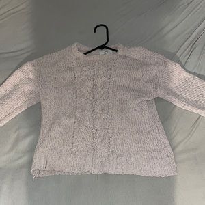Ivy and Main Pink Knitted Sweater
